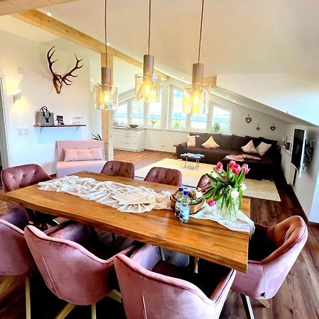 23 Neu Erbaute Ferienwohnung Mit Schloss- Und Panoramablick Хальблех Экстерьер фото