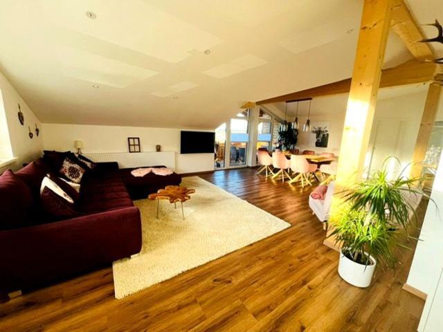 23 Neu Erbaute Ferienwohnung Mit Schloss- Und Panoramablick Хальблех Экстерьер фото