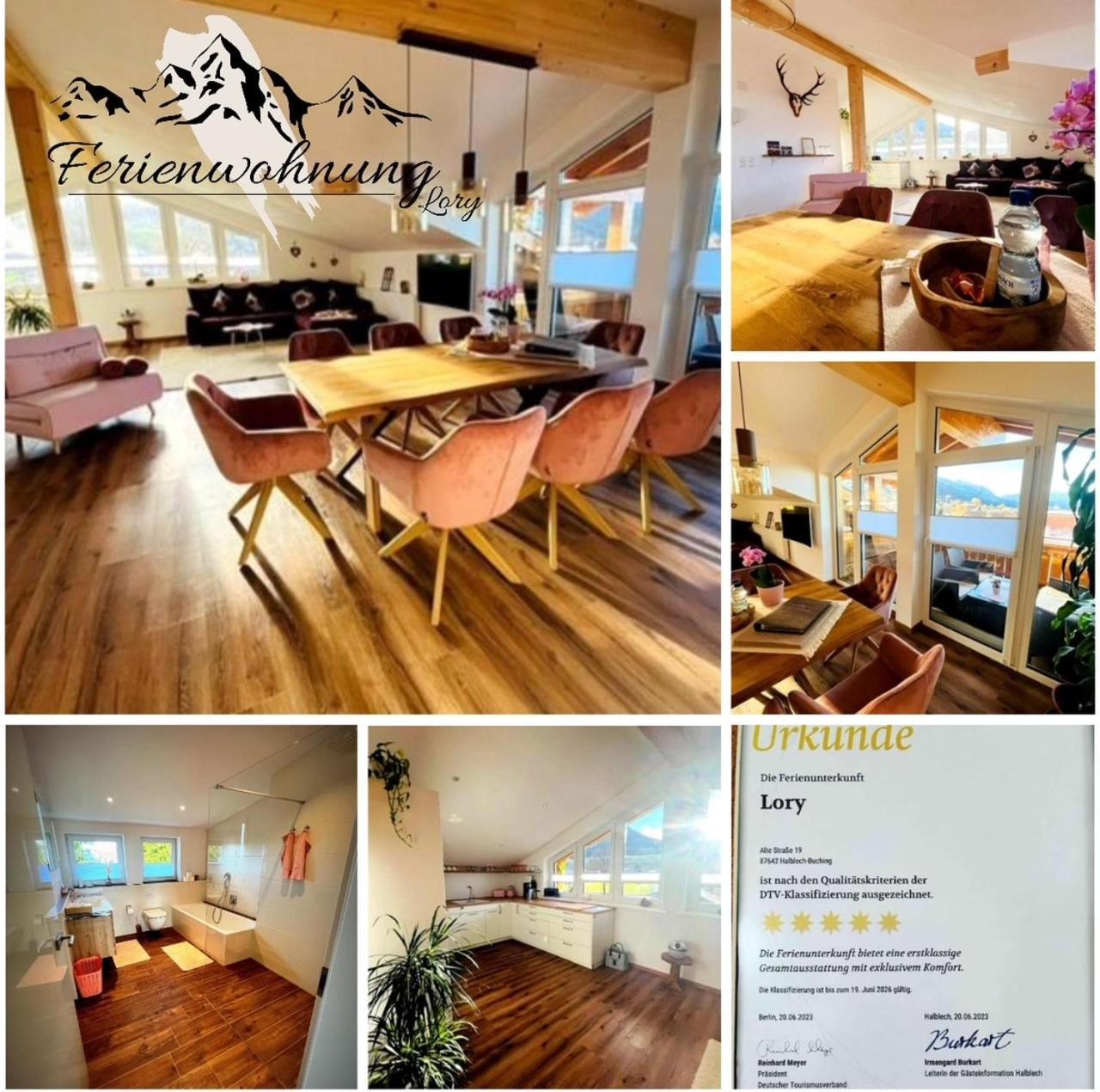 23 Neu Erbaute Ferienwohnung Mit Schloss- Und Panoramablick Хальблех Экстерьер фото